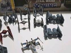 Star Wars X-wing 0.1 jeu de figurines lot Le Réveil de la Force Core Set +9 vaisseaux