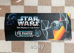 TIE Fighter + X-Wing Électronique 1995 STAR WARS Puissance de la Force EN BOÎTE