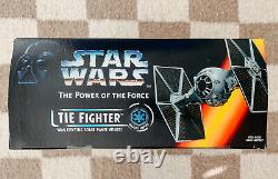 TIE Fighter + X-Wing Électronique 1995 STAR WARS Puissance de la Force EN BOÎTE